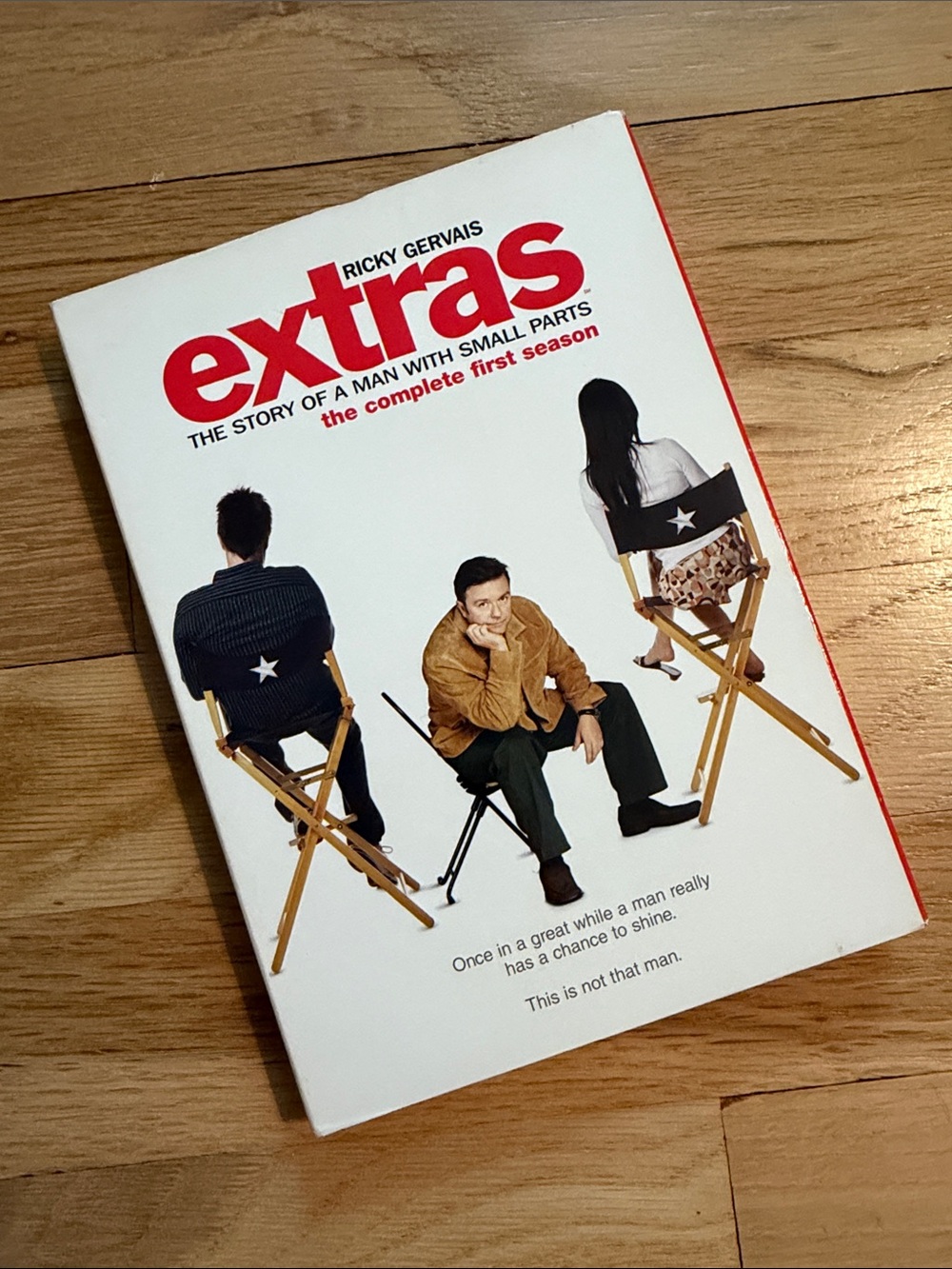EUC Ricky Gervais Extras DVD - the complete first season